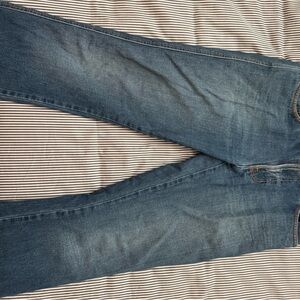 Nudie Jeans Men's Straight Dark Blue Denim